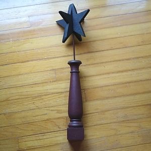 🟢 Prim Star. Wooden DECOR Vintage